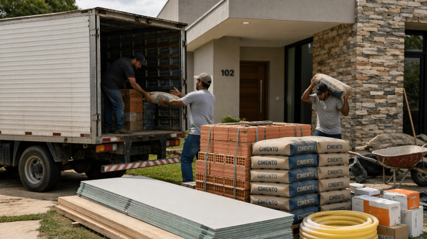 Banner materiais de construção - blog